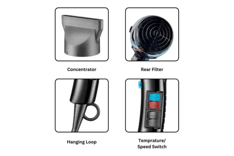 سشوار وی جی آر مدل VGR V-465