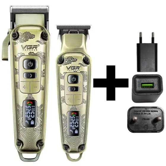 ست ماشین اصلاح موی سر و صورت وی جی مدل V-643