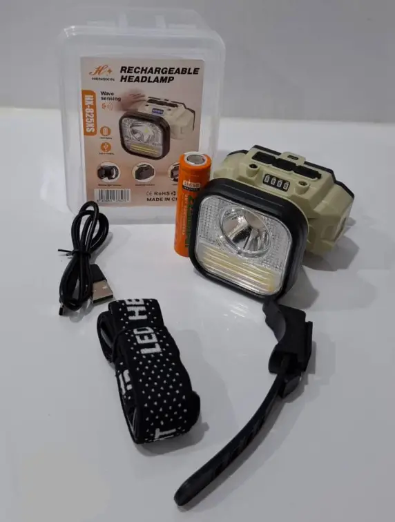 چراغ پیشانی سنسور دار هنگ شین مدل HX-825XS