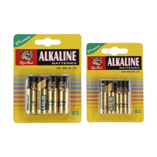 باتری قلمی و نیم قلمی آلکالین برند تایگر هد