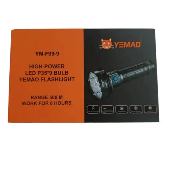 چراغ قوه دستی یامو مدل YM-F99-9