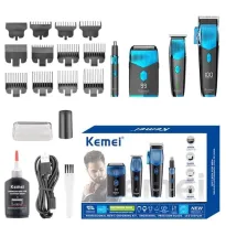 ست ماشین اصلاح 4 عددی کیمی مدل KEMEI KM-8534