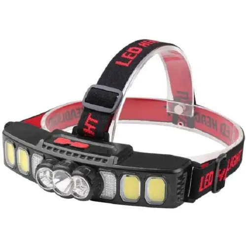 چراغ پیشانی شارژی 9 لامپ مدل HX-811S