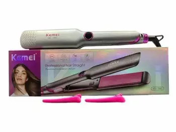 اتو و حالت دهنده ی مو حرفه ای کیمی مدل Kemei KM-1880