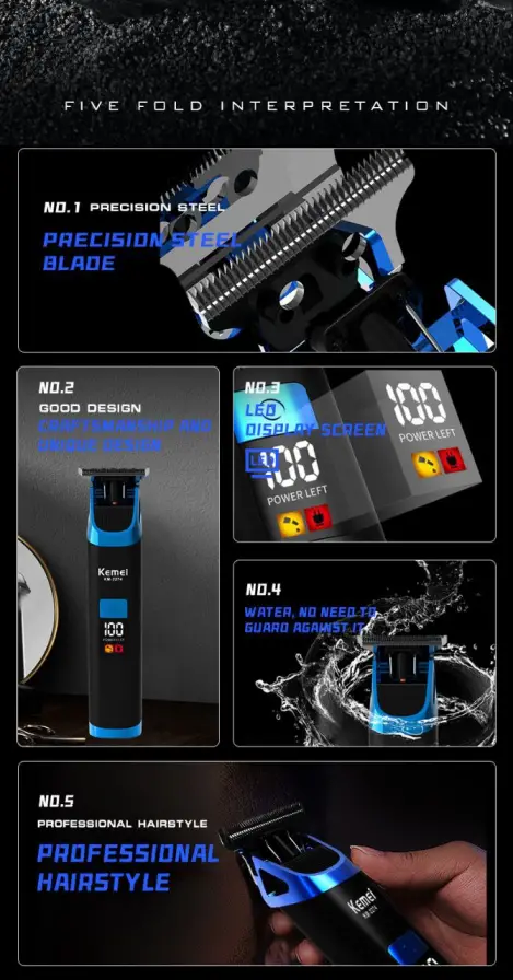 ماشین اصلاح سر و صورت کیمی KEMEI KM-2274